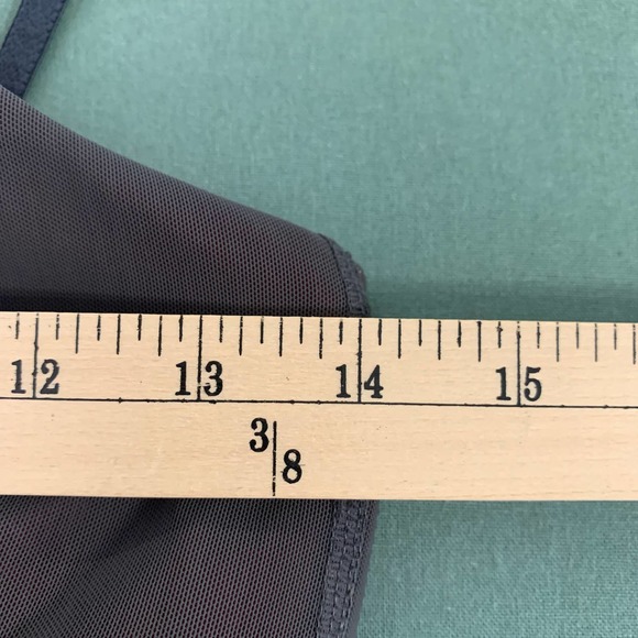 Zobha Womens Tank Top‎ Size 4 Pink Gray Shelf Bra Sleeveless Athletic V-Neck - Picture 9 of 10